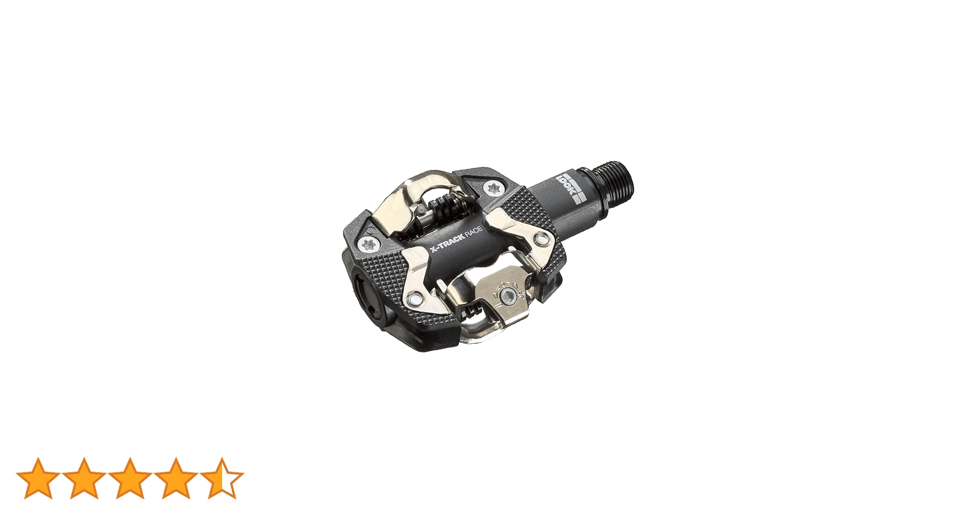 Look Unisex X-Track Race Pedał Rowerowy, Czarny, 515 mm²